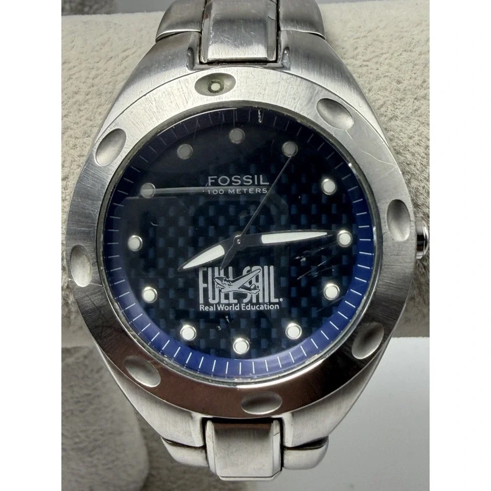 Fossil PR-5098 Full Sail University New Battery Mens Watch 40MM 7.75